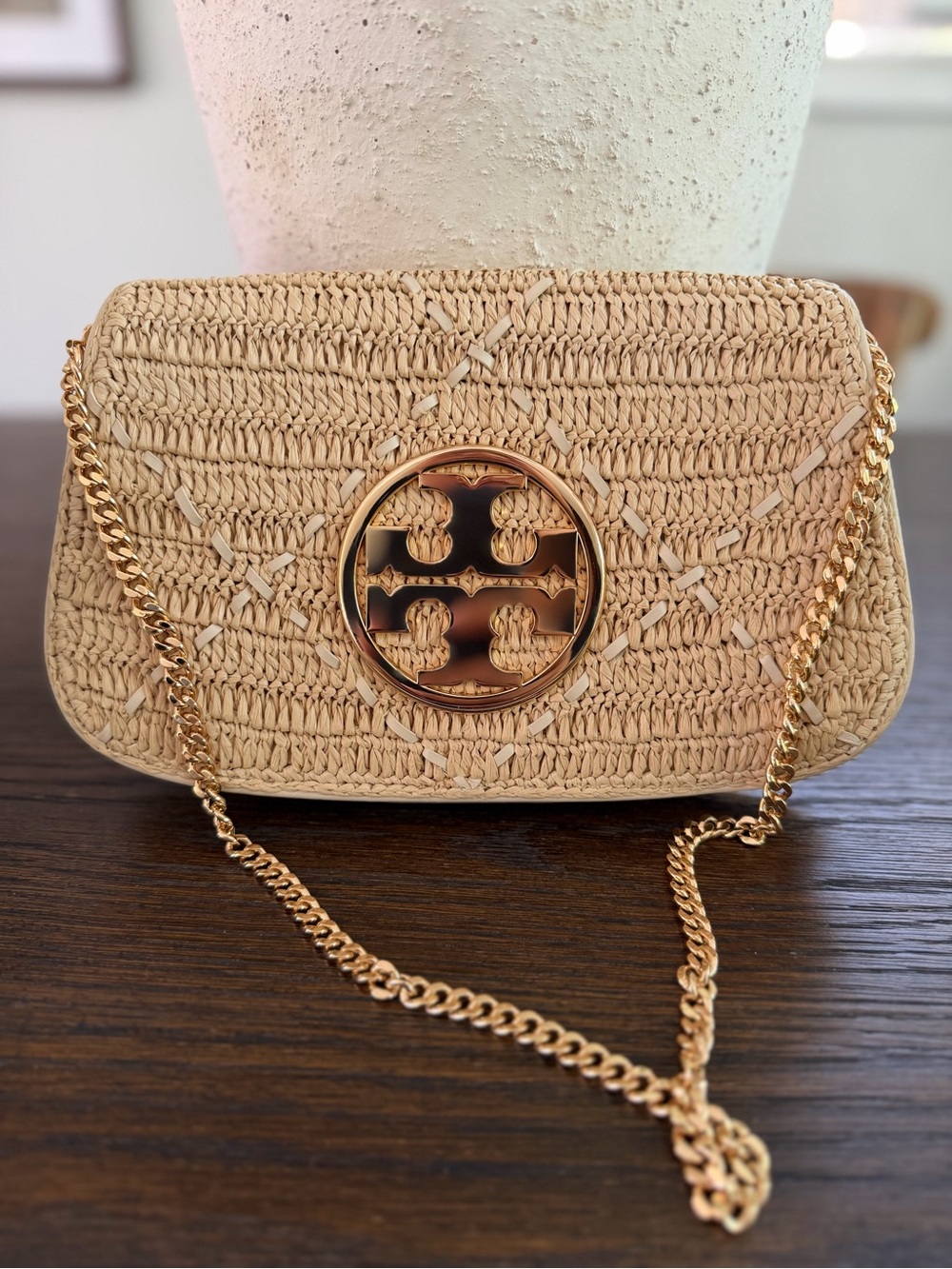 Tory Burch Reva Raffia - Picture 8 of 8